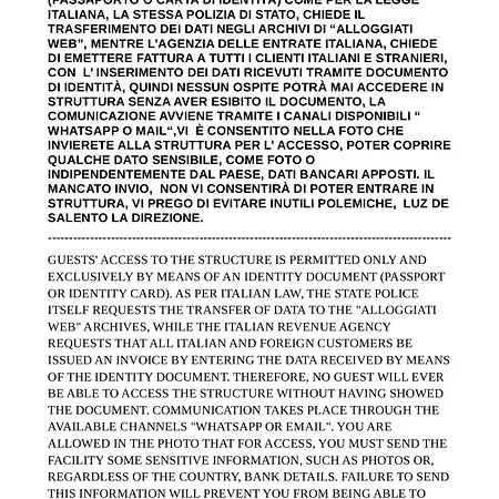 Bed & Breakfast Luz De Salento 3*